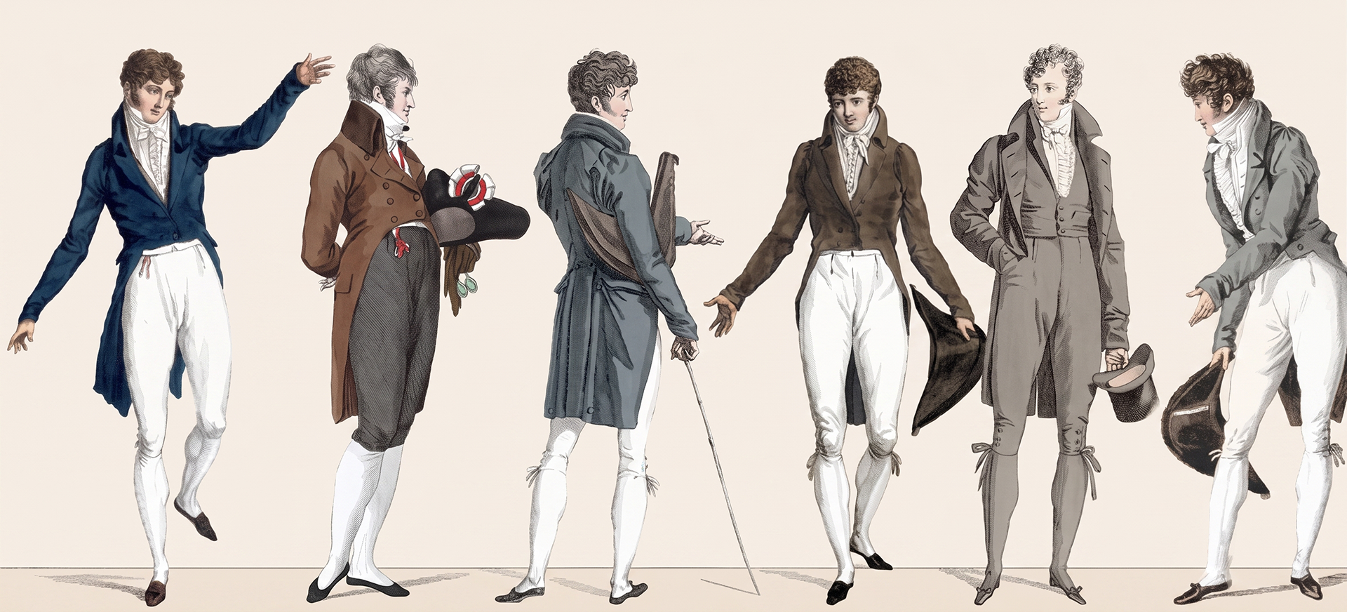 Gentlemen Promenade Attire